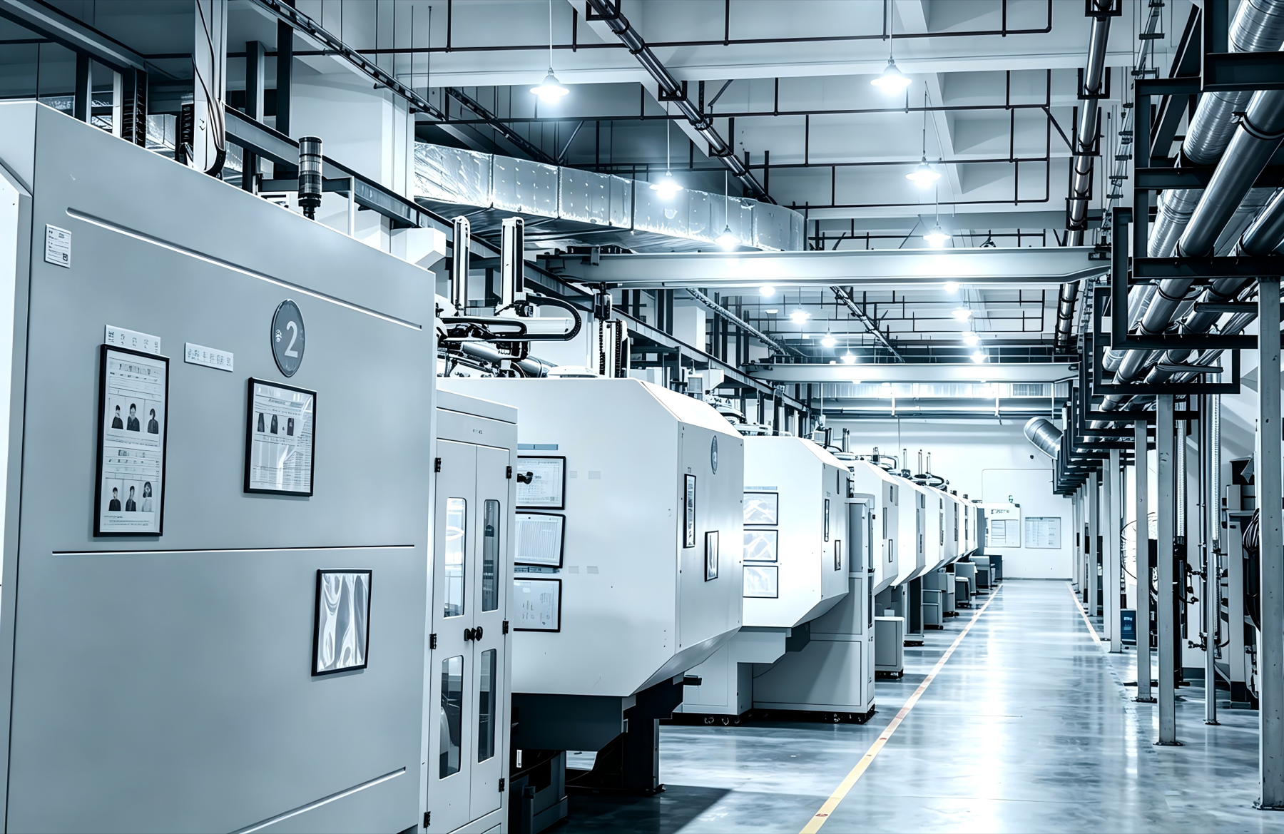 Injection molding at Ruibo Plastic
